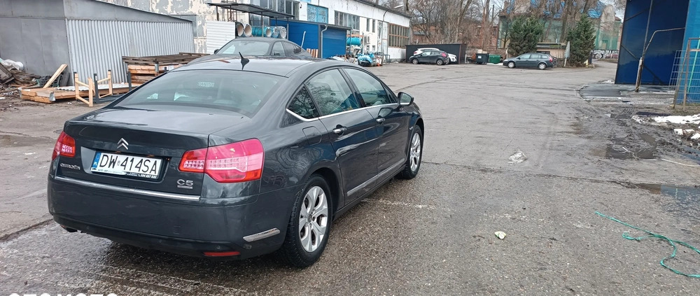 Citroen C5 cena 17000 przebieg: 323448, rok produkcji 2009 z Wrocław małe 37